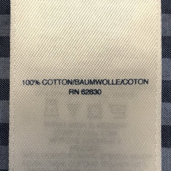 Lands' End Blue & White Striped Ombré Button Down Shirt - Picture 6 of 15